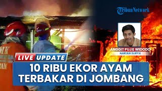 Kebakaran Kandang di Ngoro Jombang, 10 Ribu Ekor Ayam Hangus