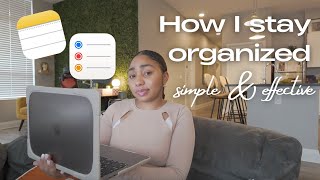 This Is How I Actually Stay Organized… Using Only Apple Notes & Reminders