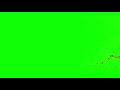 4K Blood Splatter Green Screen