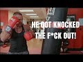 Boxing For Vets - Kenny KO Gets Knocked Out!