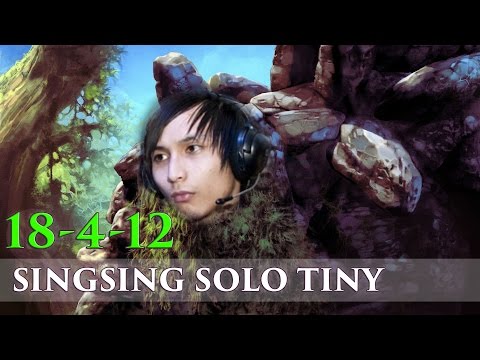 Singsing Tiny - HARD GAME Dota 2 stream moments