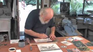 Pottery Video: Robin Hopper Shows How to Paint on Porcelain Ceramic Substrates