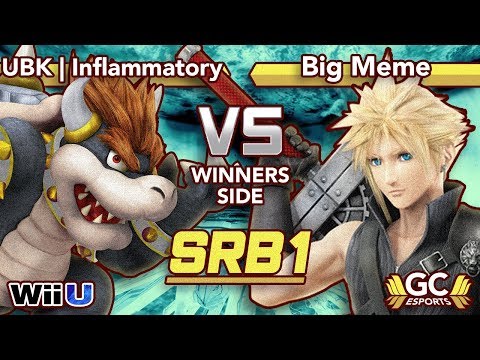 Fall SRB 1 - UBK l Inflammatory (Bowser) vs Big Meme (Cloud)  (Winners) - Smash Wii U