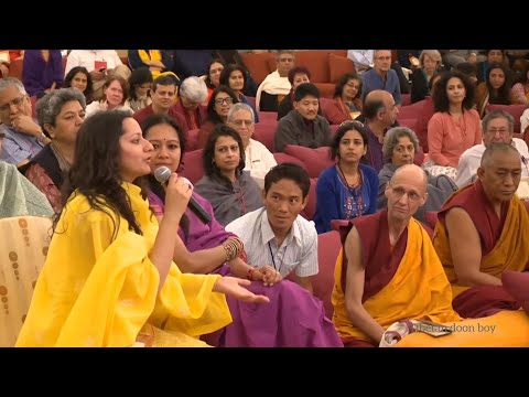 Question and Answer Session with His Holiness The Dalai Lama 🙏 🪷💐🌺