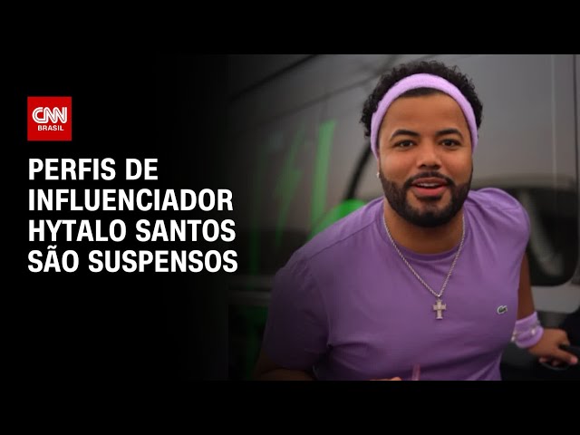 Justiça suspende redes sociais do influenciador Hytalo Santos | CNN PRIME TIME