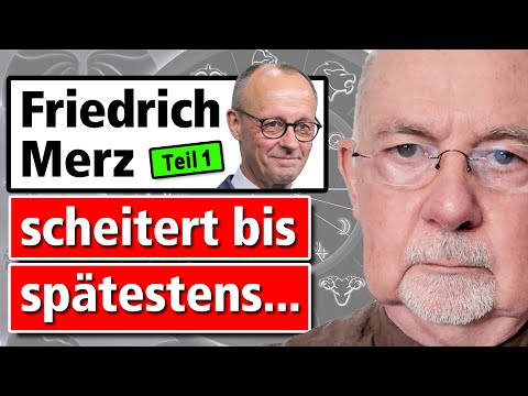 Friedrich Merz - Der Verwalter der Täuschung bald am Ende. Sein Horoskop verrät wann... spätestens.