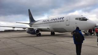 Air Nolinor Flight from Churchill to Winnipeg in Canada