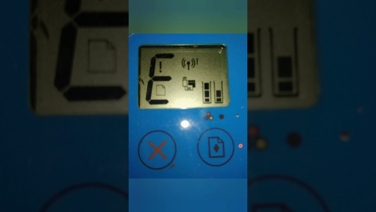 Printer error ! Hp E4 error ! How to solve it ?