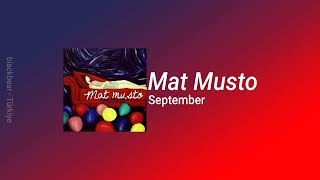 Mat Musto - September