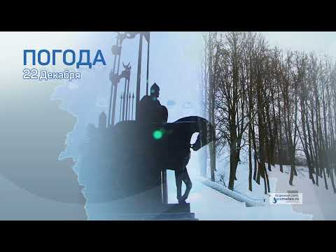 Прогноз погоды / 23.12.2021