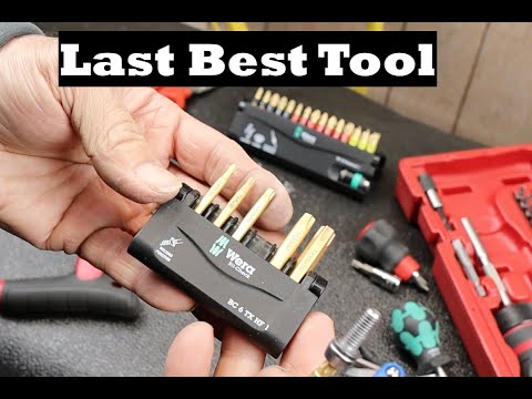 Wera Torx Bit Set with Holding Function. Truly Impressive!