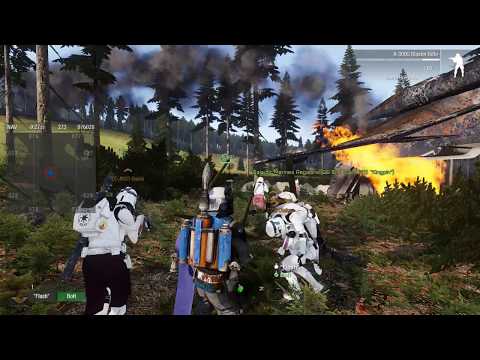 I AM MANDALORE! 187th Legion CRASHED LAAT Operation - (Star Wars Opposition)