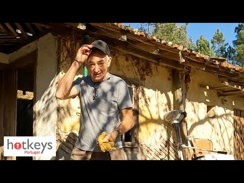 WRECKING the wine press - Portugal house rebuild EP106