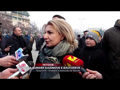 PROTESTA KUNDËR KAZINOVE E BASTOREVE