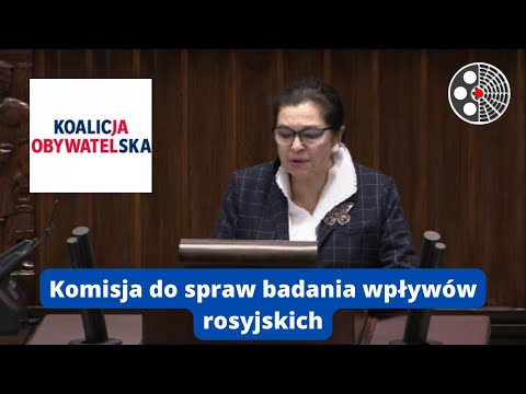 Małgorzata Chmiel: Ustawa ma na celu kontrolę kandydatów