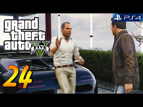 GTA 5 PS4 Gameplay Walkthrough Part 24 (First Person)