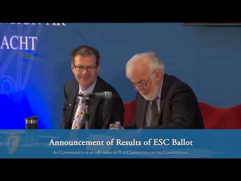 2014.02.23 Convention on the Constitution. Announcement of Results of ESC ballot