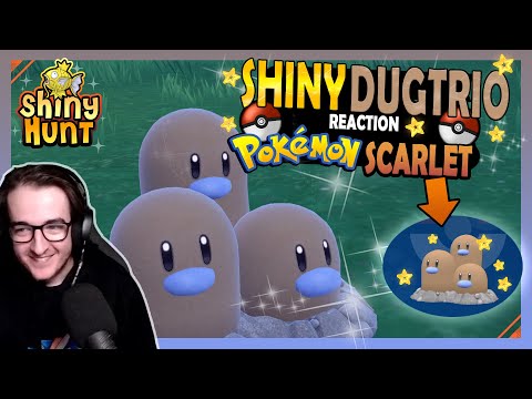 ERA DIFFICILE DA RICONOSCERE! DUGTRIO SHINY REACTION - Pokémon Shiny Living Dex [23]