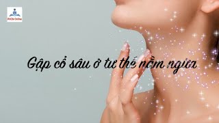 Bài tập gập cổ sâu ở tư thế nằm ngửa