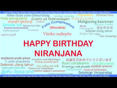 Niranjana   Languages Idiomas - Happy Birthday