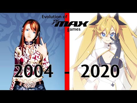 Evolution of DJMAX games [from 2004-2020]