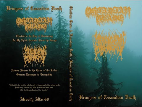 Obsidian Grave/Herculean Death - Bringers of Cascadian Death (Full Split 2021)