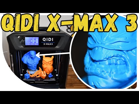 QIDI Tech X-Max 3 Review: Riesige Drucke mit 600 mm/s ?!