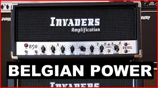 Video thumbnail for Invaders Amplification: Devil 850 - A Belgian Powerhouse Metal Amp! (MIGS 2022) by Chernobyl Audio