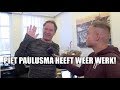 Dennis feliciteert Piet Paulusma met nieuwe baan