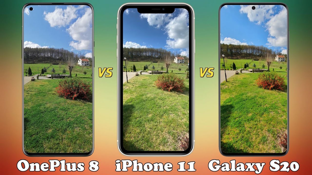 OnePlus 8 vs iPhone 11 vs Samsung Galaxy S20 Camera Test