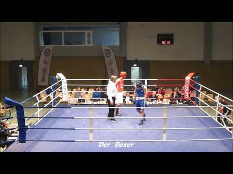 Boxen Internationale NRW CUP - Adin Burekovic vs. Nergue Bad-Erdene