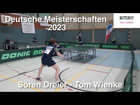 Sören Dreier - Tom Wienke | Deutsche Meisterschaften U19 2023 | Highlights