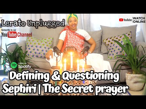 , title : 'Lerato Unplugged | Interview Edition | Defining and Questioning Sephiri The secret prayer |'