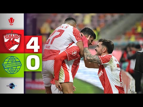 Dinamo - Metaloglobus 4-0. ”Câinii” au făcut spectacol cu ultima clasată