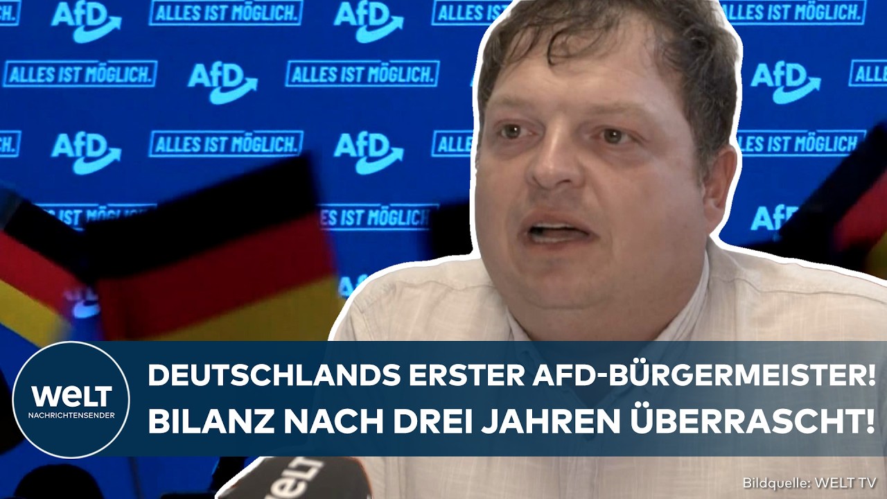 ERSTER AFD-BÜRGERMEISTER: So regiert Hannes Loth in Raguhn-Jeßnitz! Diese Bilanz überrascht