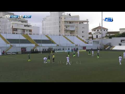 JORNADA 26. AD CEUTA FC - CD ROTA - 1ª PARTE