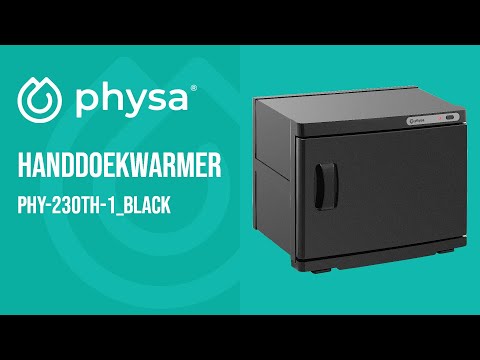 Video - handdoekwarmer - met UV-sterilisatie - 70 °C - 230 W - 23 L