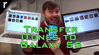 How to transfer music from iTunes to the Samsung Galaxy S5