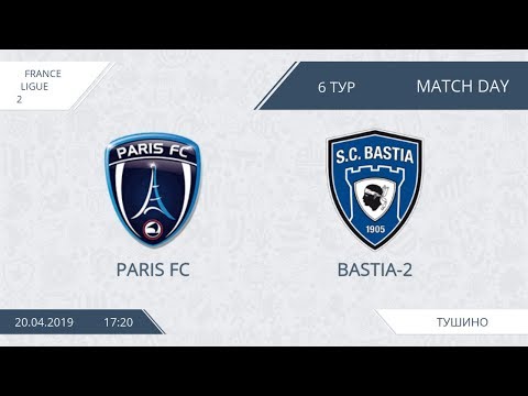 AFL19. France. Ligue 2. Day 5. Paris FC - Bastia-2