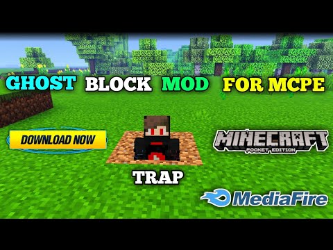 how to download ghost block mod in minecraft || pocket edition