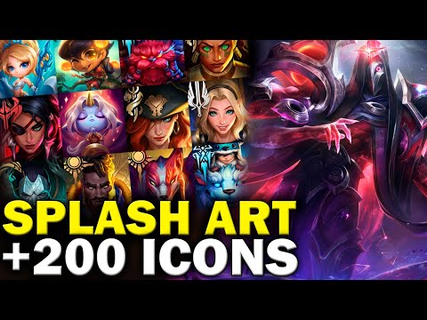 Cosmic Splash + 200 NEW Icons - League of Legends