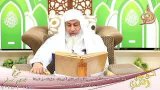 صورة مسلم ( 1343 ) احتج آدم وموسى، فقال له موسى أنت آدم الذي أخرجتك خطيئتك من الجنة؟ ـ الشيخ مصطفى العدوي