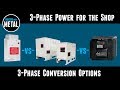 Static Phase Converters Vs Rotary Phase Converters Vs Variable Frequency Drives