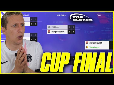 IT'S CUP FINAL TIME IN TOP ELEVEN |