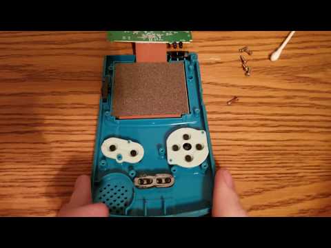 Restoring And Cleaning A Teal Game Boy Color From Ebay