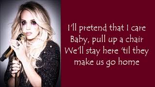 Carrie Underwood ~ Drinking Alone (Lyrics)