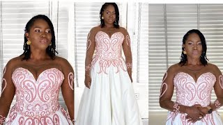 Transforming my Client | Making a Minimal Wedding dress