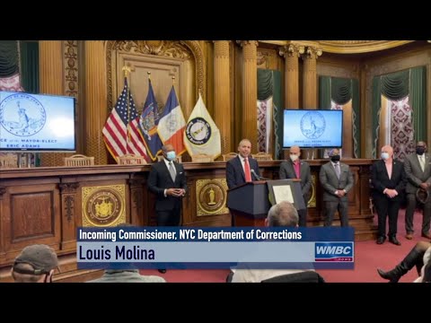NYC Mayor Elect Eric Adams Names New Dept. Of Corrections Commissioner