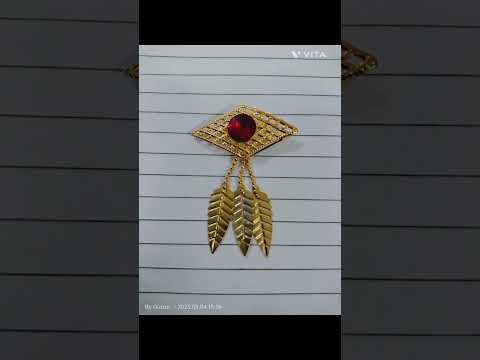 Fashion golden brooch
