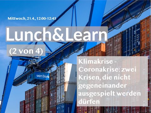 Klimakrise - Coronakrise: zwei Krisen, die nicht gegeneinander ausgespielt werden dürfen